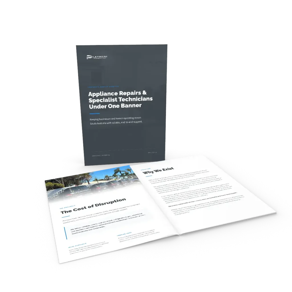platinum trade services mockup